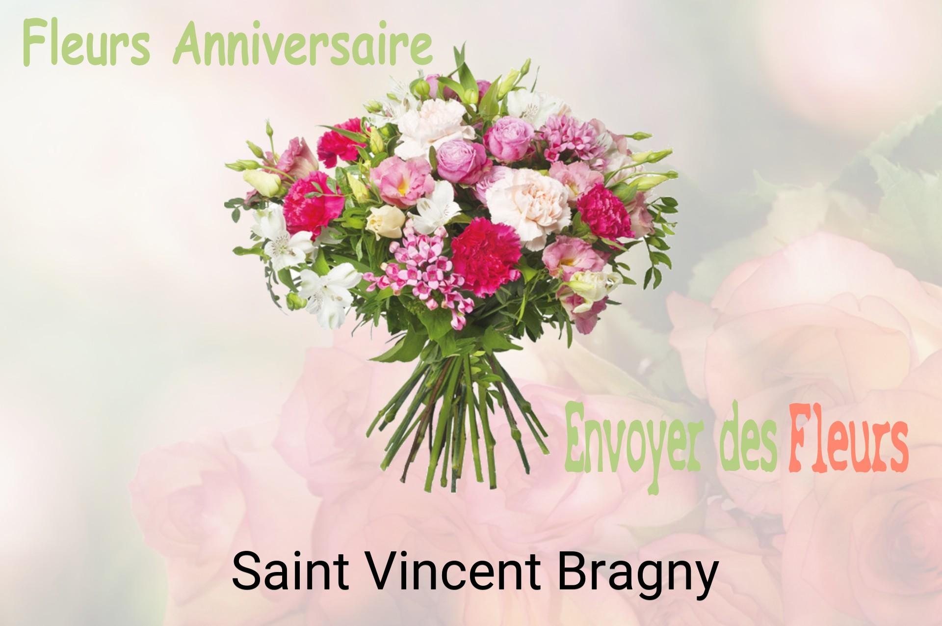 Bouquet de fleurs d’anniversaire livré à Saint-Vincent-Bragny