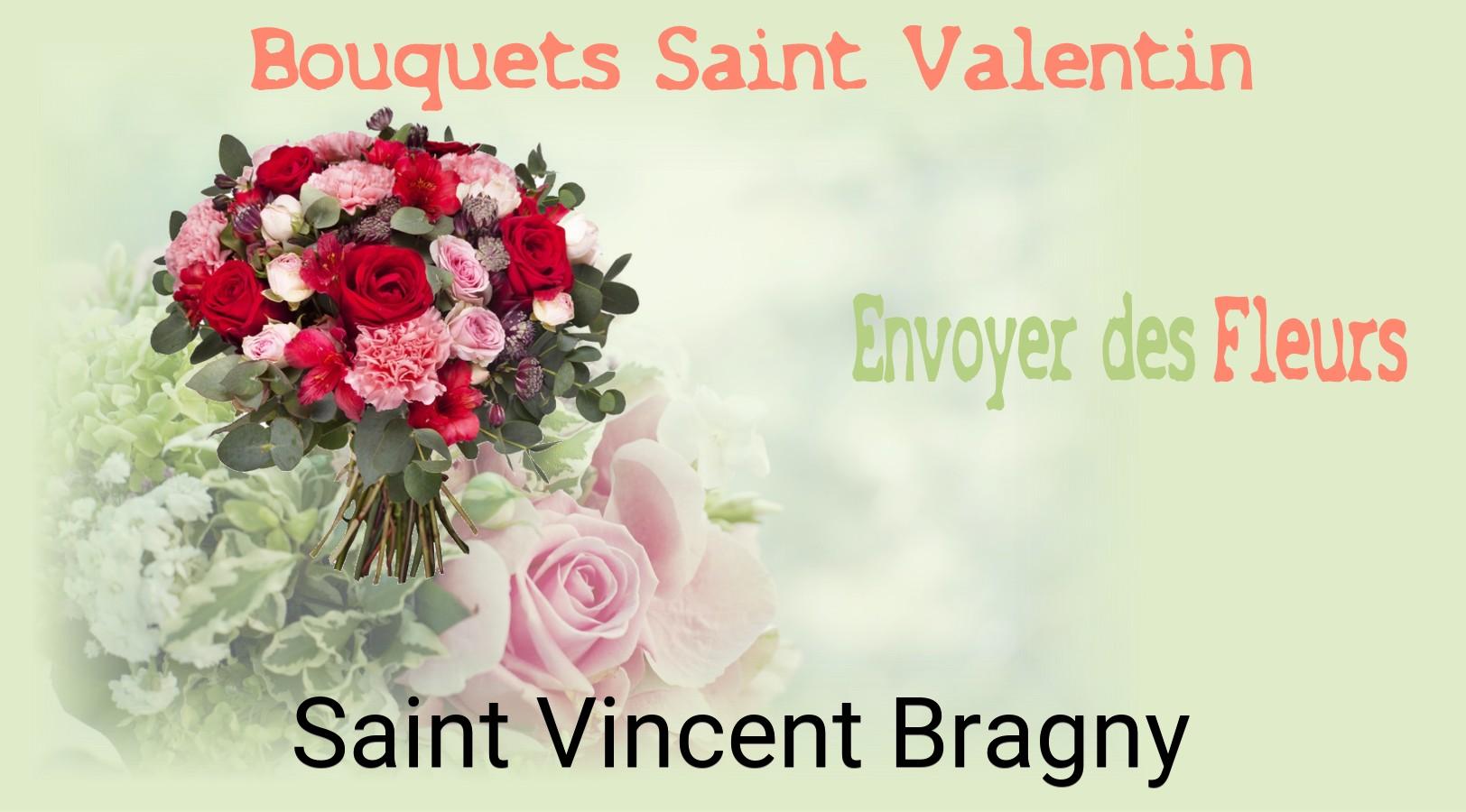 Roses de Saint-Valentin livrées à Saint-Vincent-Bragny